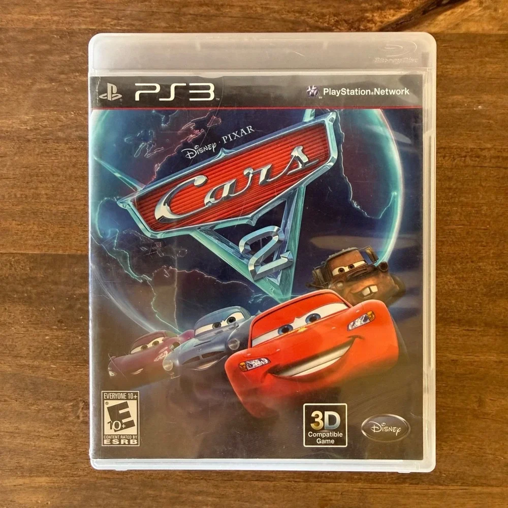Cars‎ 2 PS3 Sony PlayStation 3 Disney Pixar Complete CIB w/ Manual